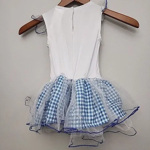 Wizard of Oz Dorothy Costume Kids/Toddler Size XS Tutu Style Halloween Dress Up - Picture 5 of 9